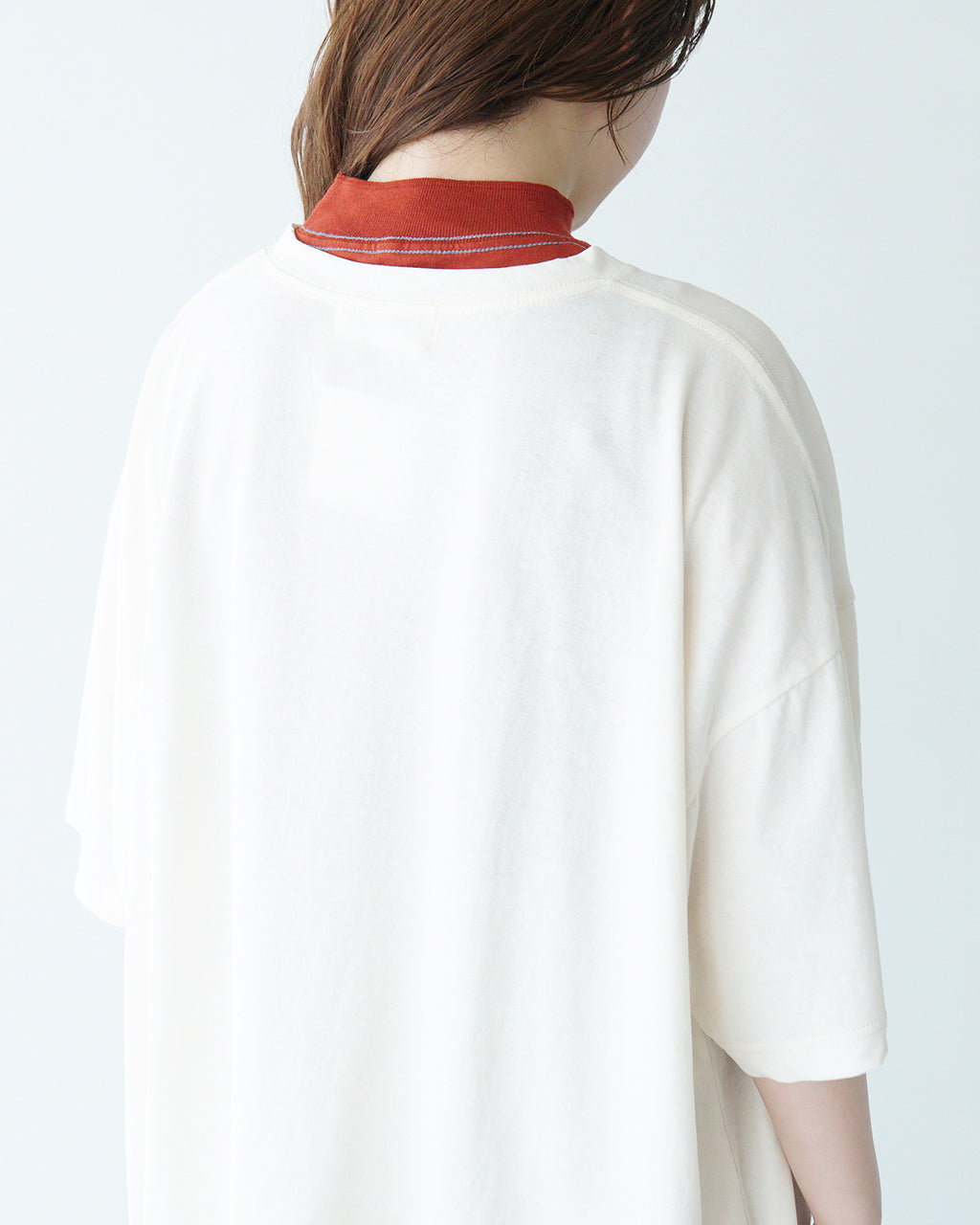 tumugu: ツムグ DEPEND天竺プリントビッグT Tシャツ トップス カットソー TC25209