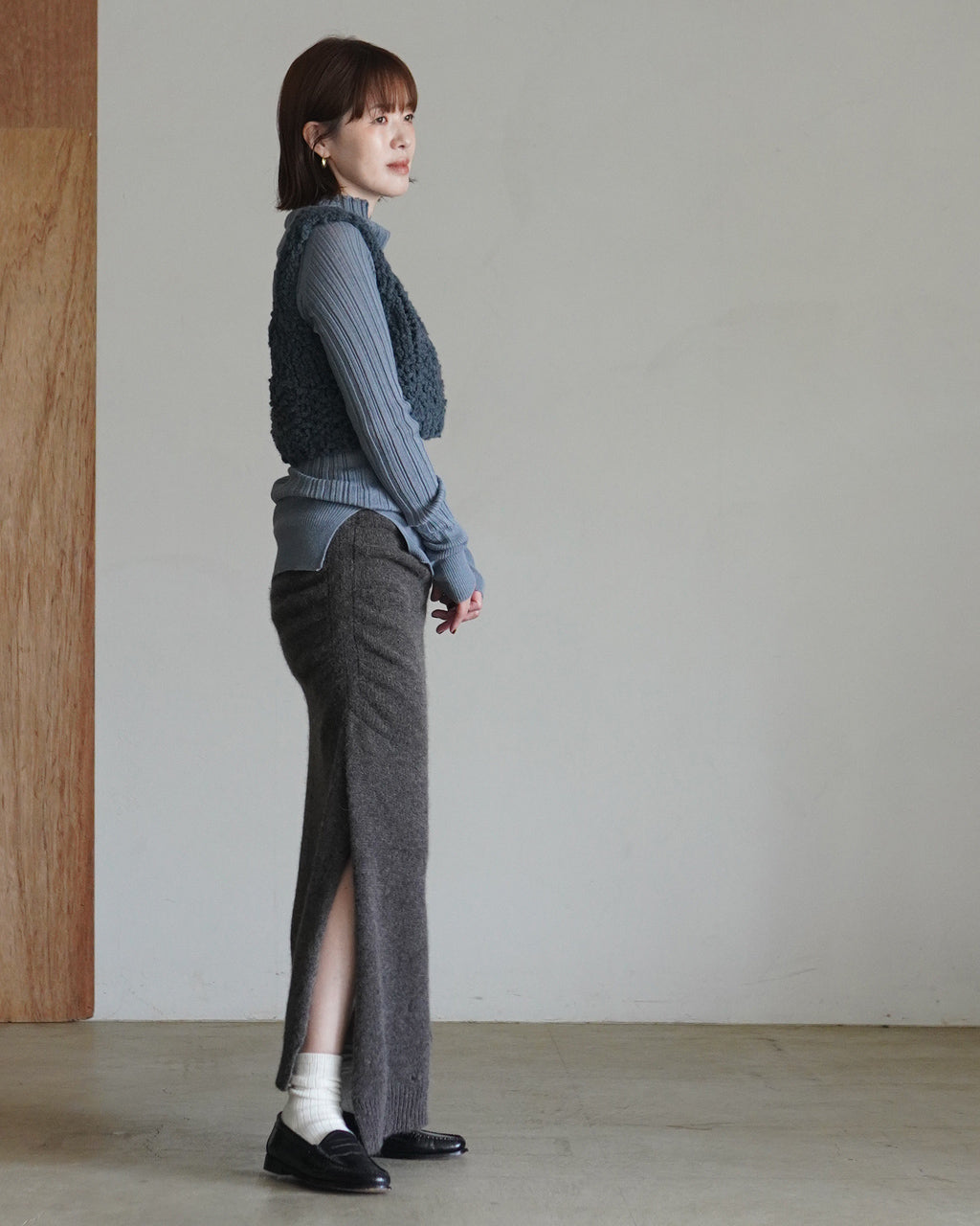 british super down slub felt yarn hand-knit buistier UNFIL