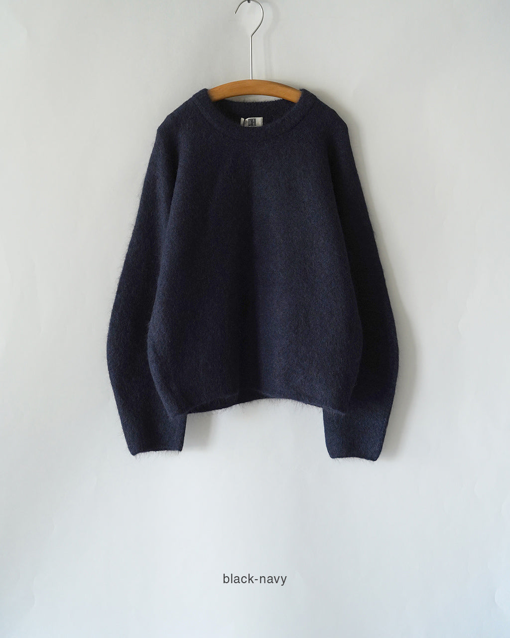 stretch superkid mohair crew-neck P/O WXFL-UW133