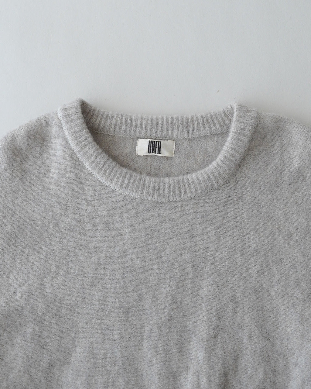stretch superkid mohair crew-neck P/O WXFL-UW133
