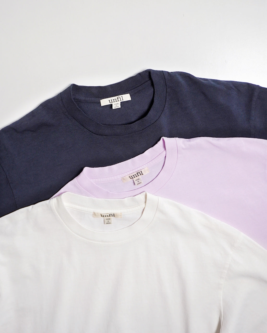 unfil アンフィル リラックスフィット Tシャツ dry touch cotton jersey relax fit Tee ドライタッチ コットンジャージー 半袖 カットソー WVSP-UW132【送料無料】