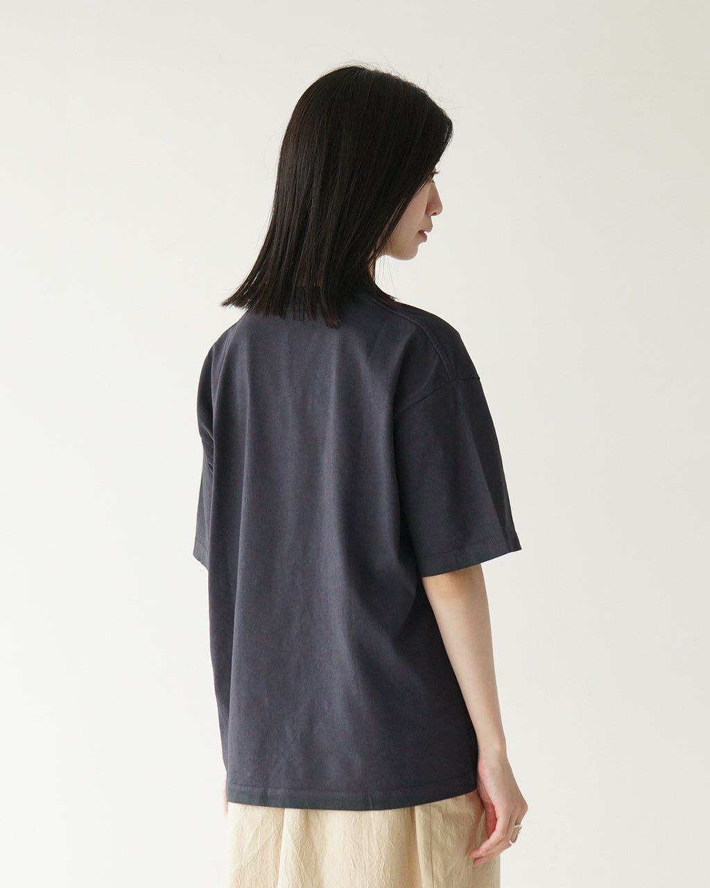unfil アンフィル リラックスフィット Tシャツ dry touch cotton jersey relax fit Tee ドライタッチ コットンジャージー 半袖 カットソー WVSP-UW132【送料無料】