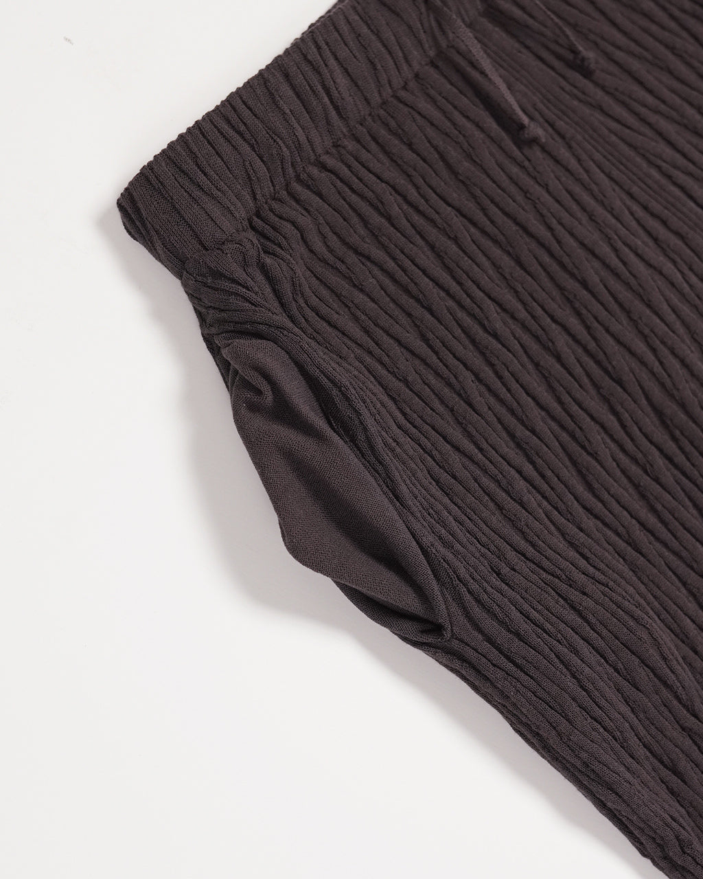 ＼早得24時間限定ポイント10倍／unfil アンフィル リブニットパンツ high twist cotton links-pattern ribbed-knit pants ハイツイストコットン リンクスパターン イージーパンツ WVSP-UW139【送料無料】