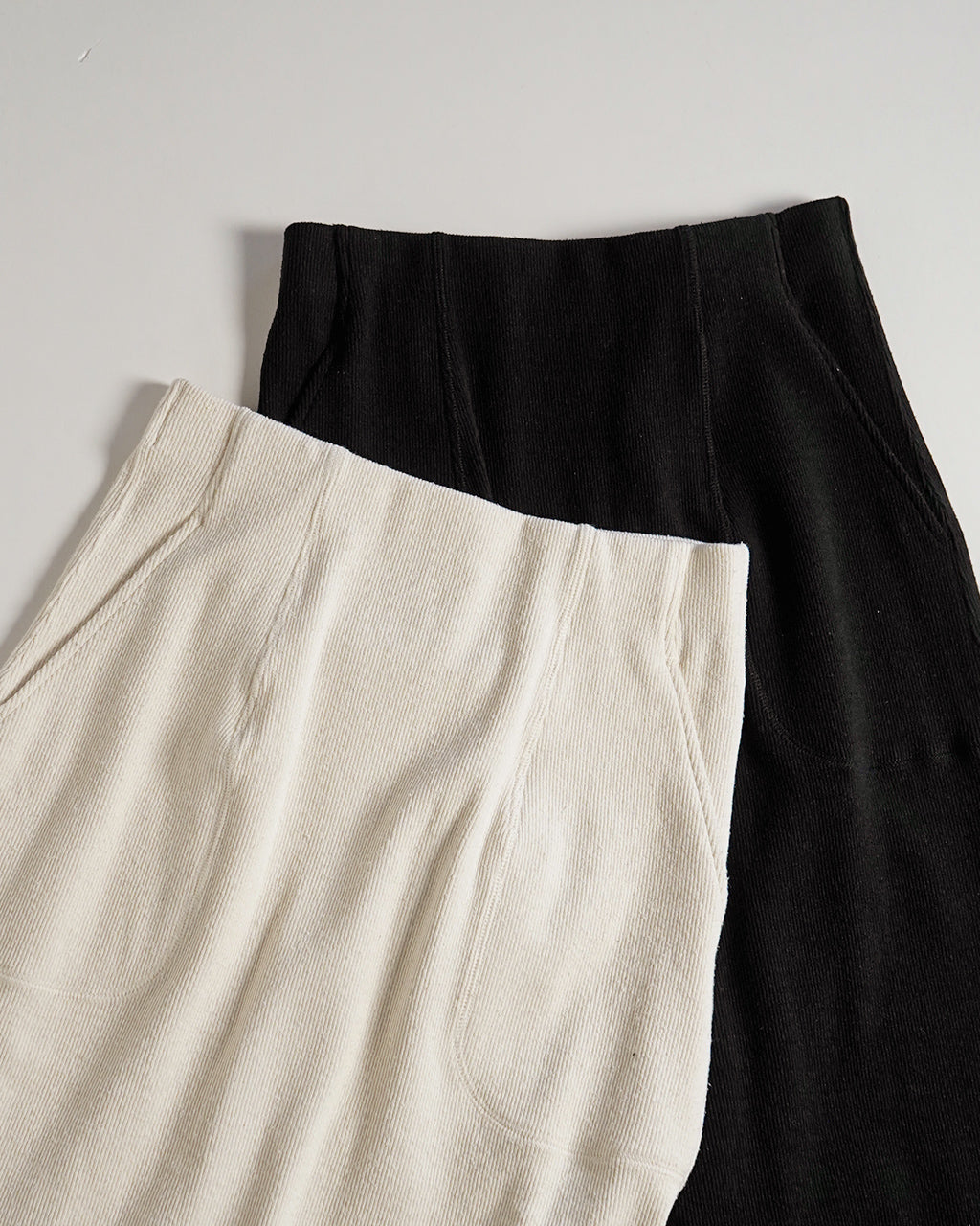 unfil アンフィル ペンシルスカート ストレッチ stretch raw silk ribbed-jersey pencil midi skirt WFFL-UW108 【送料無料】