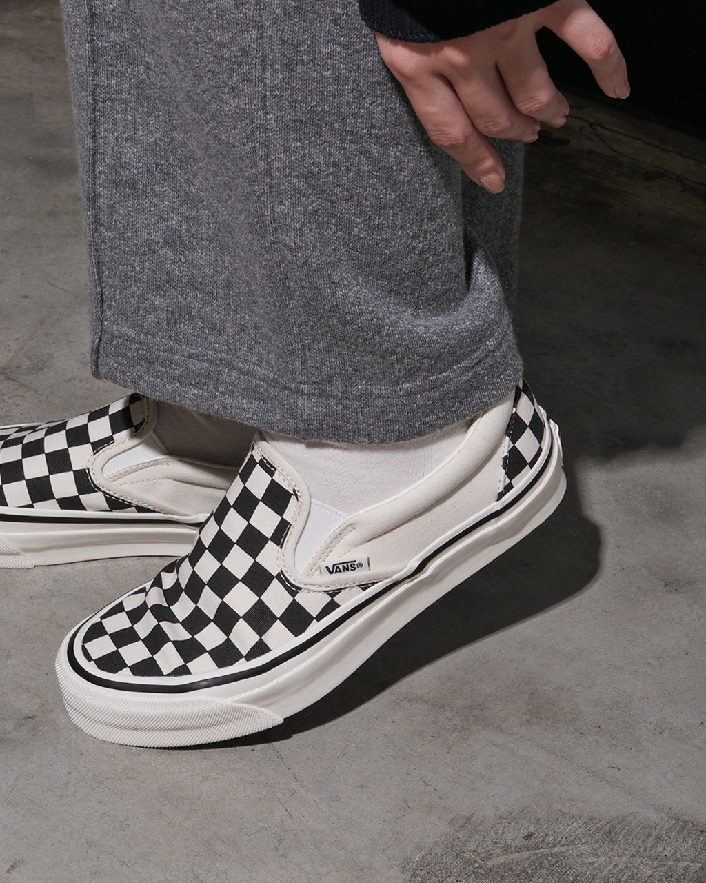 VANS ヴァンズ スリッポン スニーカー MTE Slip-On Reissue 98 シューズ 靴 チェッカーボード VN000CTCKIG