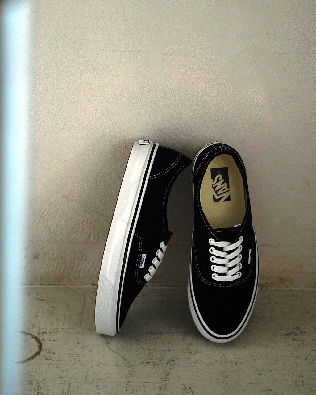 VANS｜PREMIUM オーセンティック 44｜日本限定・厚底キャンバス