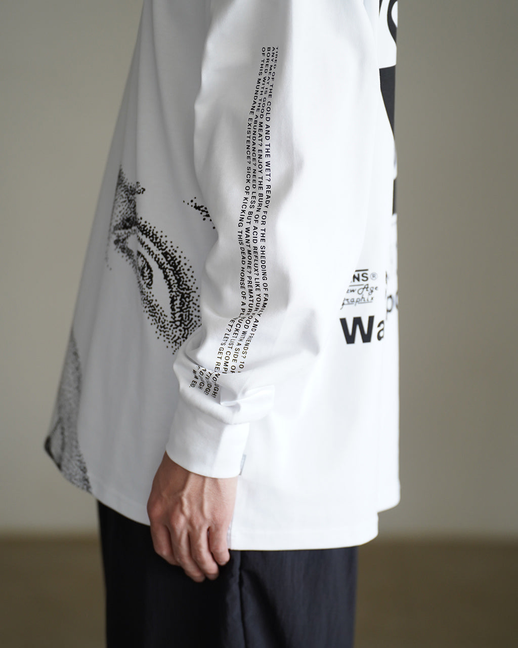 VANS ヴァンズ バンズ ED DAVIS LS TEE エド・デイビス LS 長袖 Tシャツ プリントT グラフィックT | Crouka(クローカ)