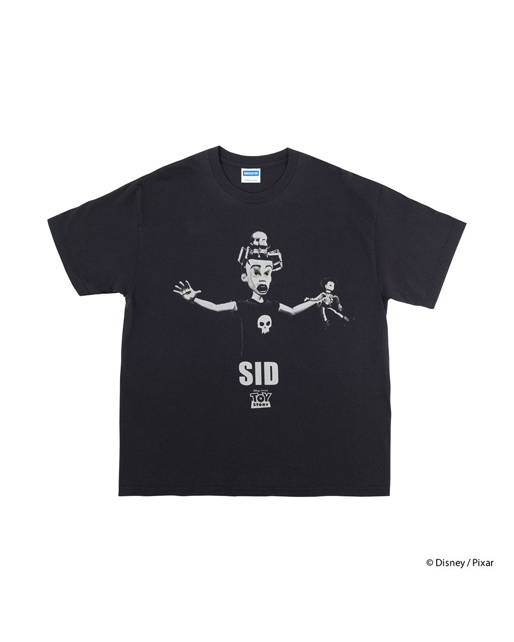 トイストーリー Sid Tee VARIEGATOR Tシャツ シド VARIEGATOR バリゲーター Sid Phillip Surprised/Tee シド・フィリップ