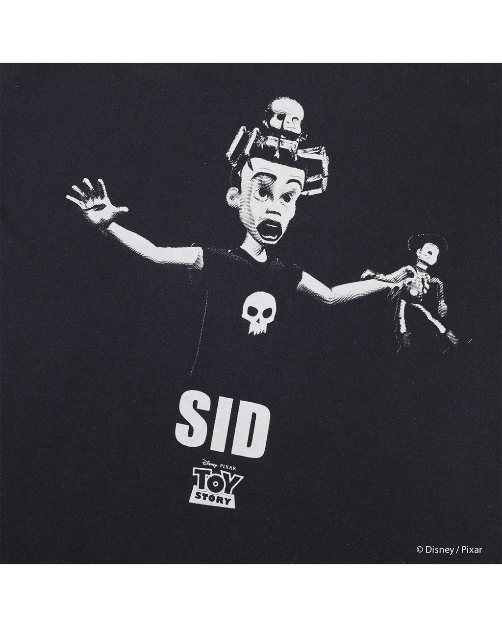 トイストーリー Sid Tee VARIEGATOR Tシャツ シド VARIEGATOR バリゲーター Sid Phillip Surprised/Tee シド・フィリップ