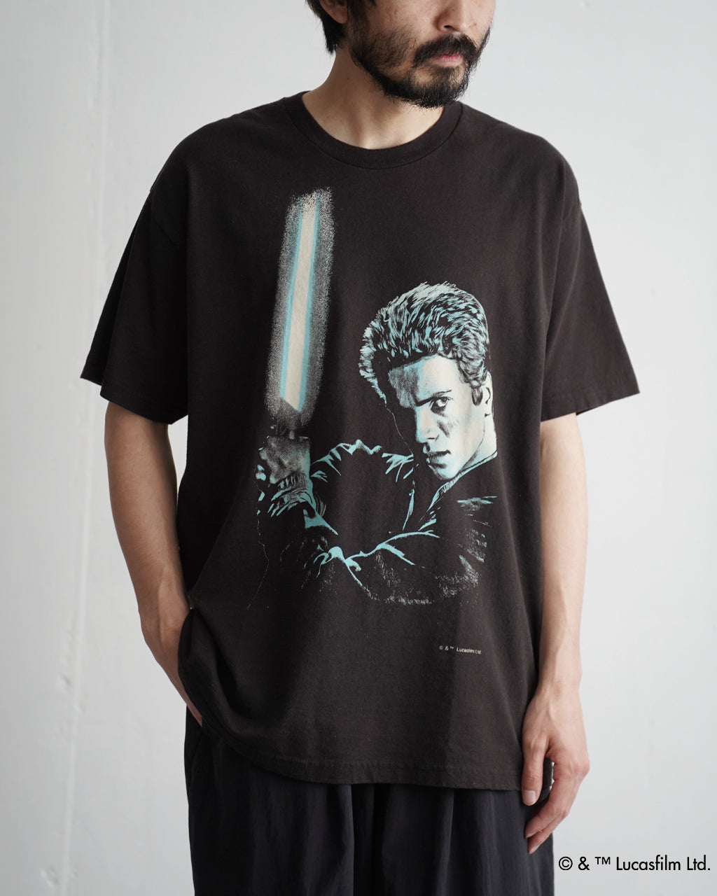 Anakin Skywalker LightSaber Tee 25-SW-MS-01BLA