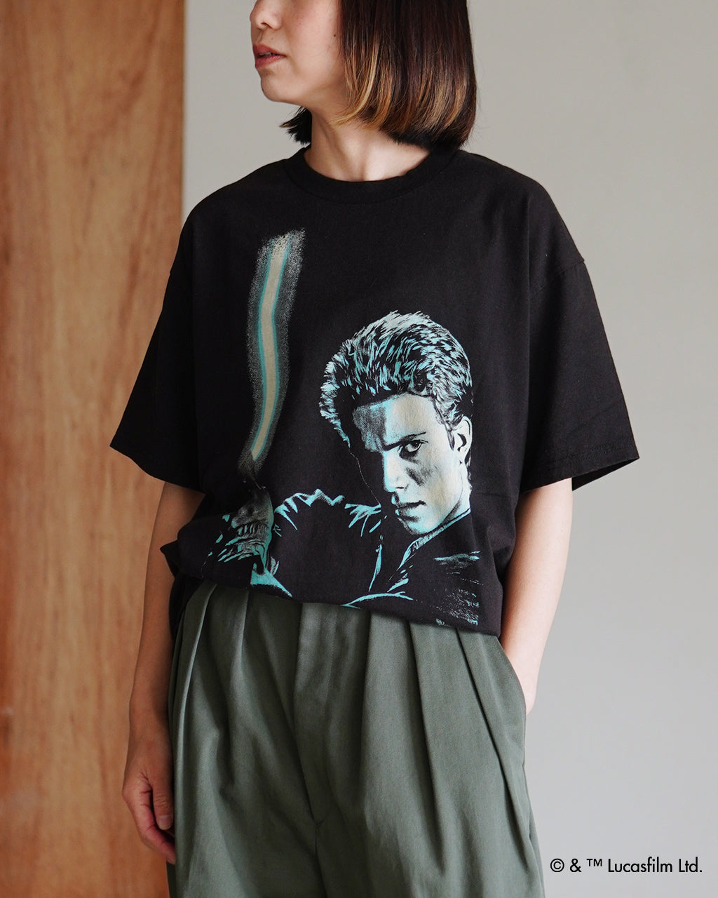 Anakin Skywalker LightSaber Tee 25-SW-MS-01BLA