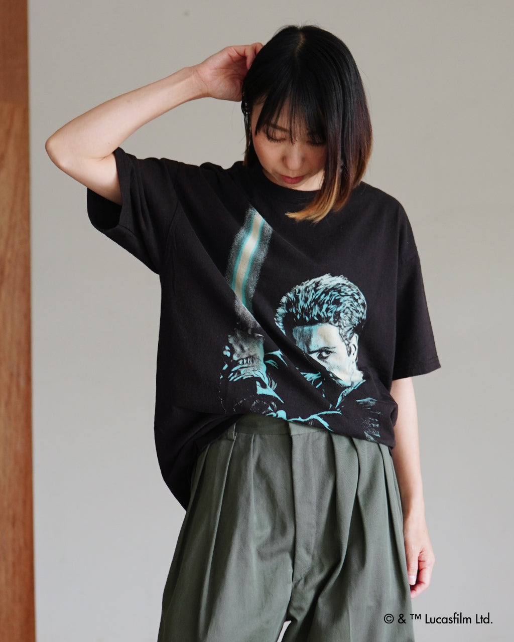 Anakin Skywalker LightSaber Tee 25-SW-MS-01BLA
