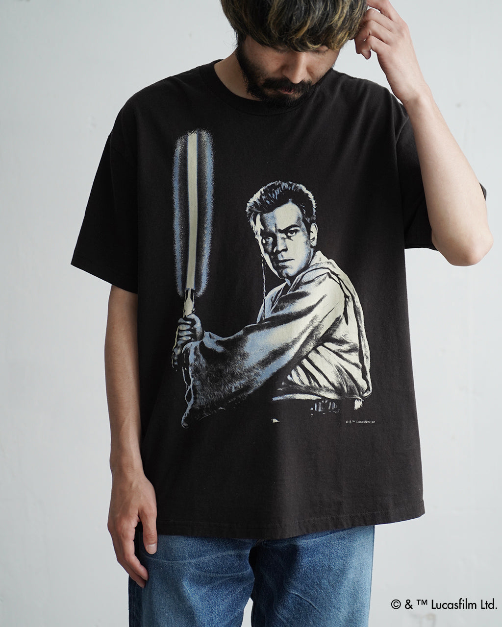 VARIEGATOR ヴァリゲイター バリゲーター オビ-ワン ケノービ ライトセーバー Tシャツ スターウォーズ STAR WARS | Crouka(クローカ)