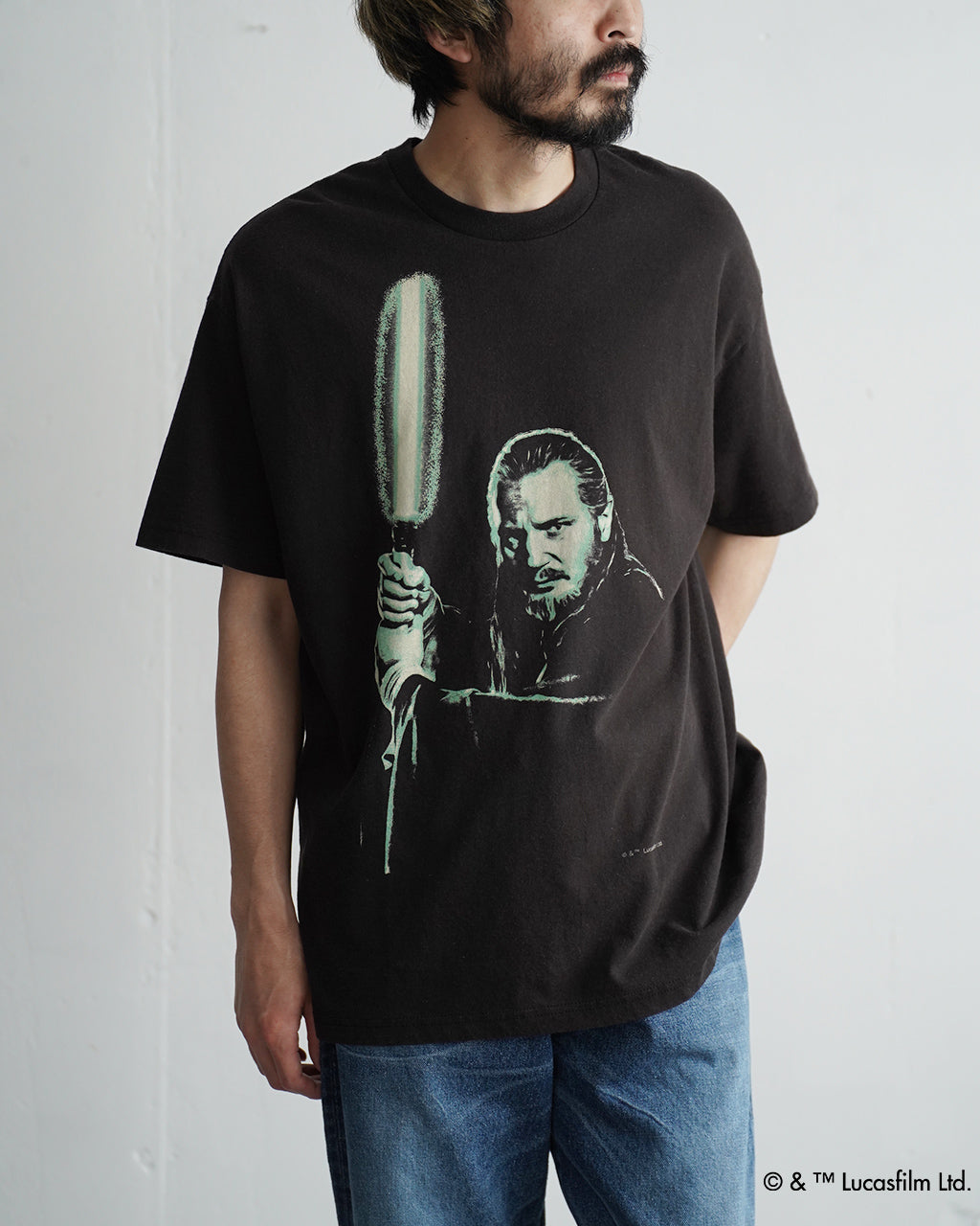 VARIEGATOR ヴァリゲイター バリゲーター クワイ-ガン ジン ライトセーバー  Tシャツスターウォーズ STAR WARS | Crouka(クローカ)