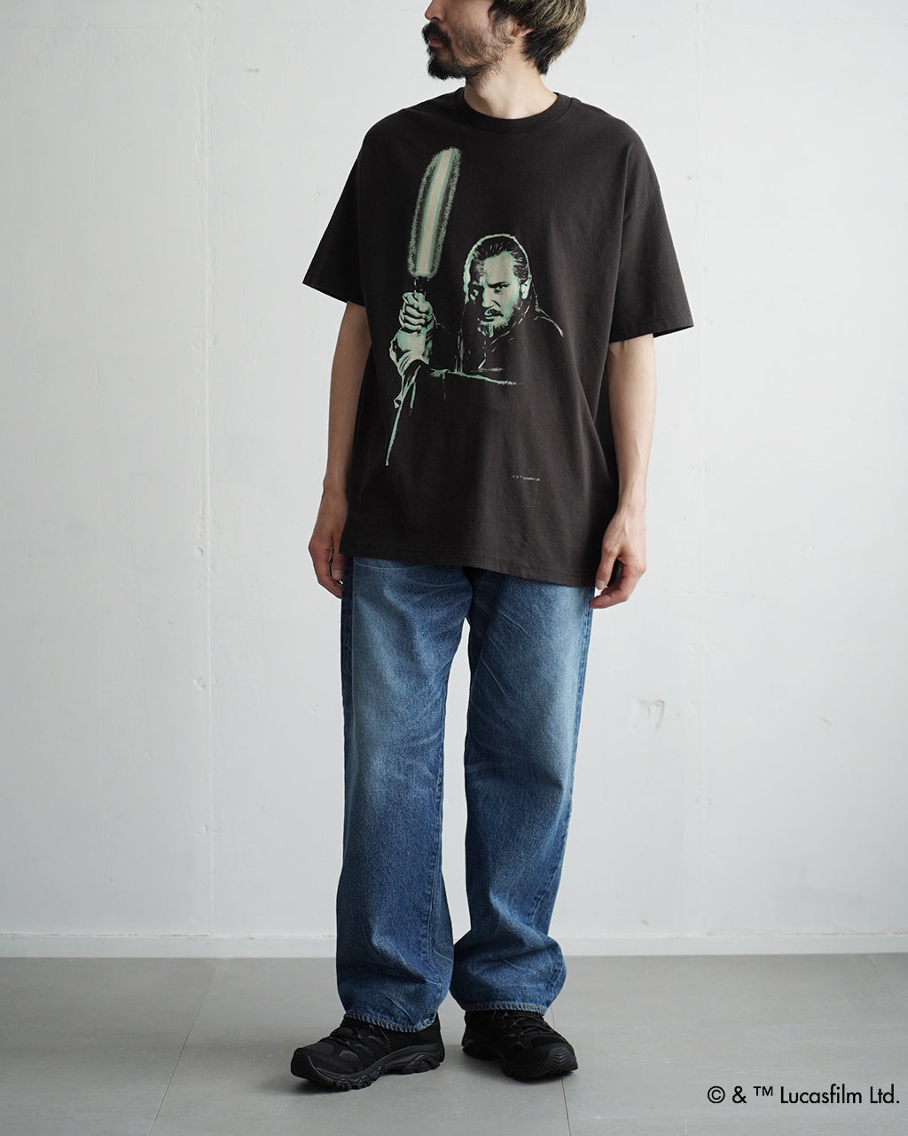 VARIEGATOR ヴァリゲイター バリゲーター Qui-Gon Jinn LightSaber Tee