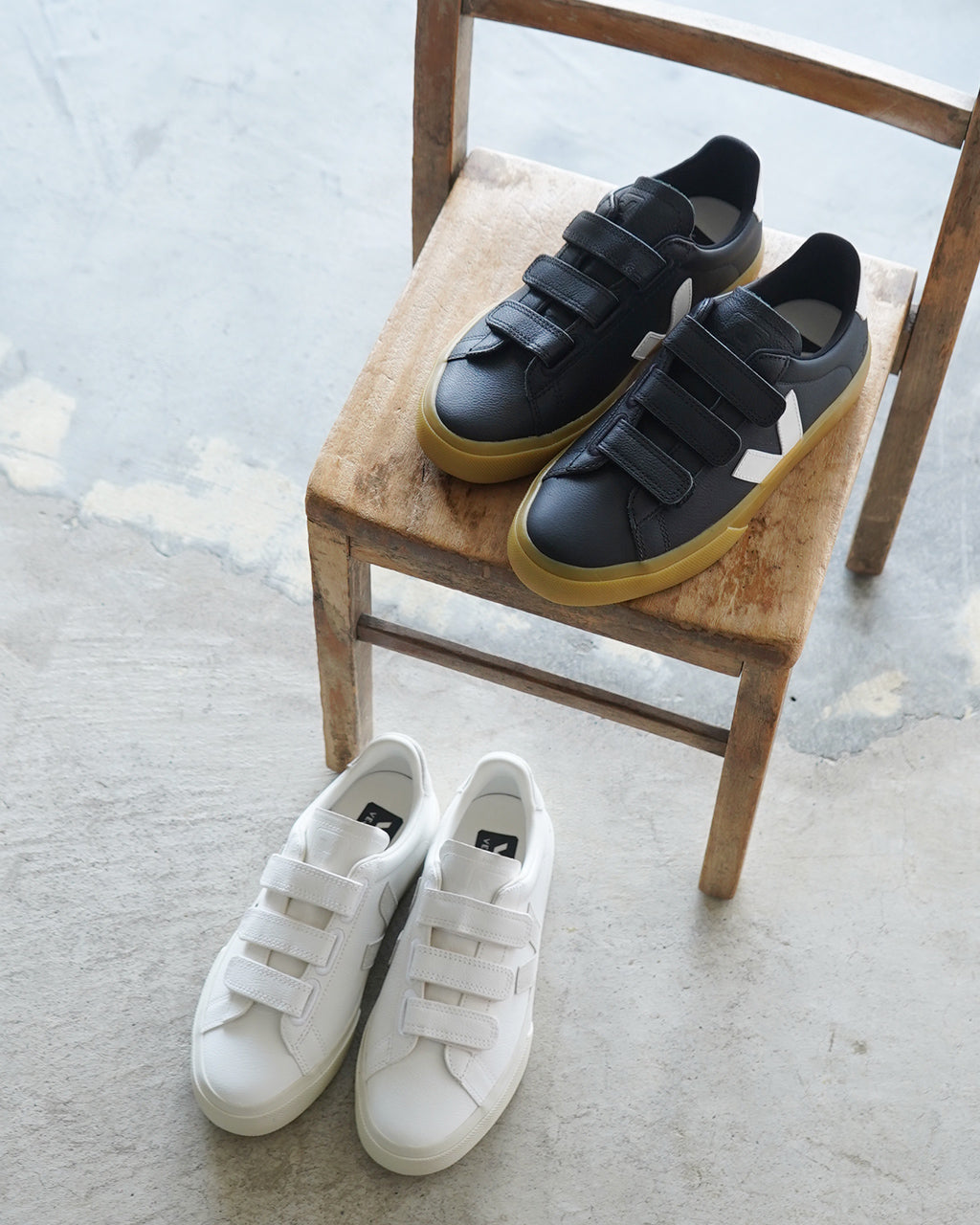 【SALE！20%OFF】VEJA ヴェジャスニーカー レシフェ RECIFE クロムフリーレザー ベルクロ VJRC052919 VJRC053698【送料無料】