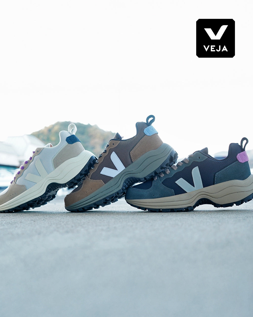 VEJA ヴェジャ ローカットスニーカー レースアップ VENTURI II VJVR183754 VJVR183755 VJVR183757 【送料無料】