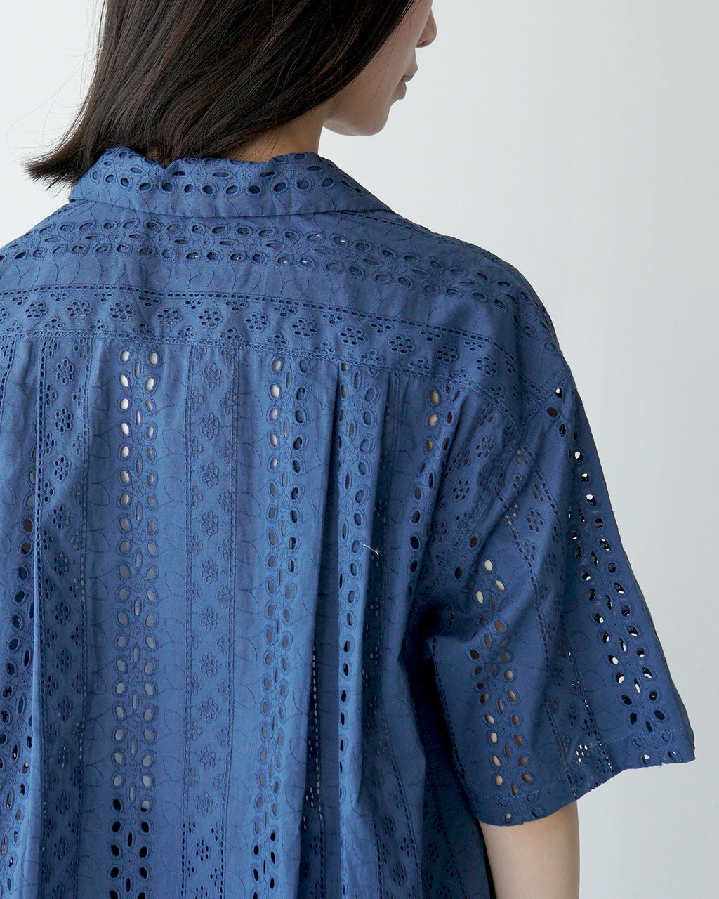 Vincent et Mireille ヴァンソンエミレイユ オープンカラーシャツ OPEN COLLAR SHIRTS シアー トップス 半袖 VM251IN11032 【送料無料】