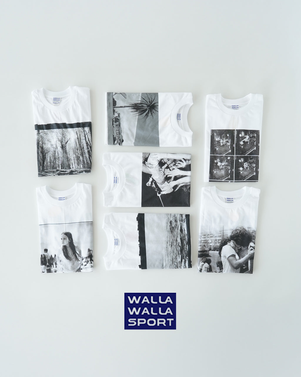 WALLA WALLA SPORT ワラワラスポーツ プリント チューブ 半袖Tシャツ PRINTABLE TUBE TEE ""MIKIO AZUMAYA"" ""CHARLES PETERSON"" ""JOSEPH SZABO"" ロゴT フォト バックプリント 【クーポン対象外】