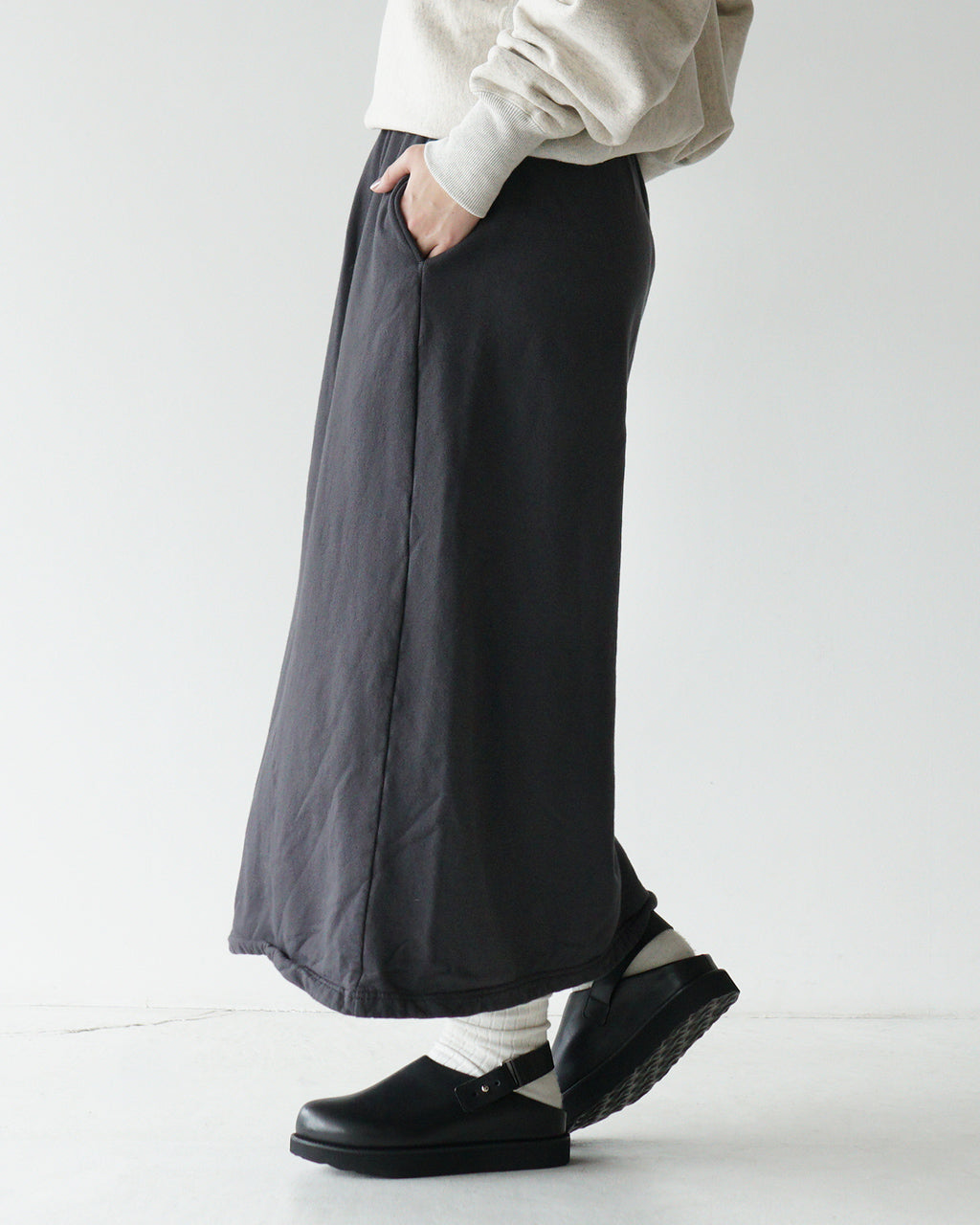 【アウトレット！30%OFF】WALLA WALLA SPORT ワラワラスポーツ ロング イージースカート LOOSE BASEBALL SKIRT USAコットン WW130062-SR