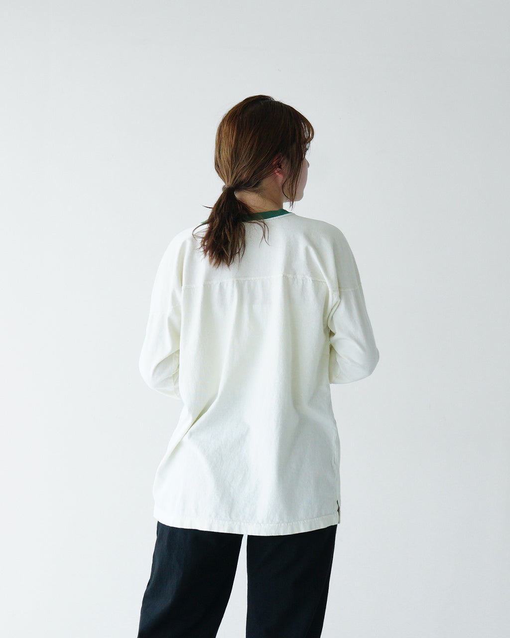 【SALE！30%OFF】WALLA WALLA SPORT ワラワラスポーツ 七分袖Tシャツ 長袖 リンガーTシャツ ロンT カットソー USAコットン RINGER FOOTBALL TEE 130066