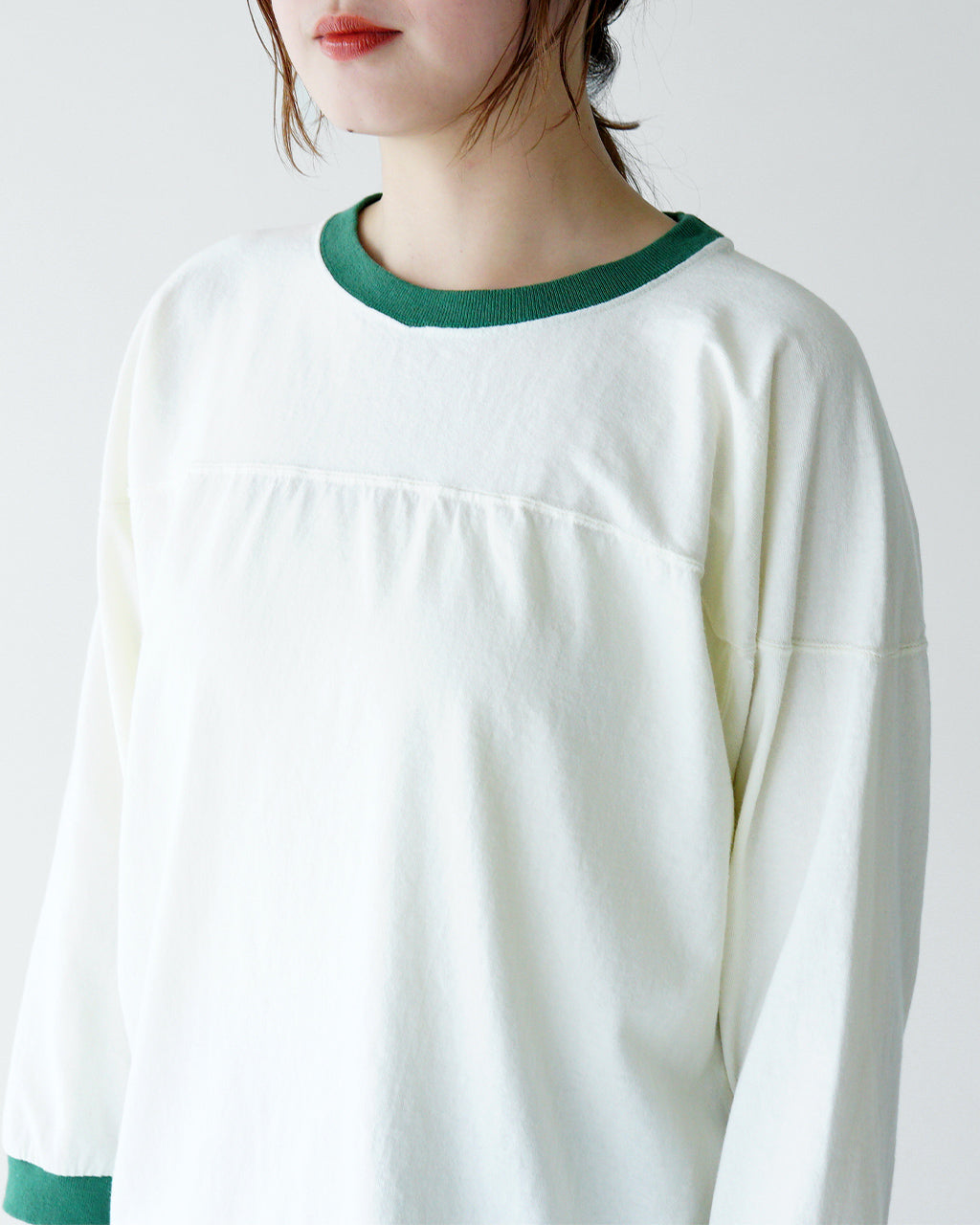 【SALE！30%OFF】WALLA WALLA SPORT ワラワラスポーツ 七分袖Tシャツ 長袖 リンガーTシャツ ロンT カットソー USAコットン RINGER FOOTBALL TEE 130066