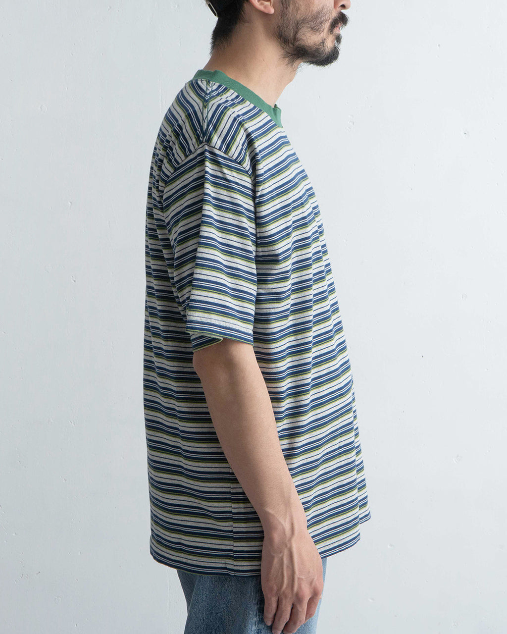 SALE！ワラワラスポーツ WALLA WALLA SPORT Tシャツ 半袖 ストライプ メンズ S S STRIPE TEE カットソー ショートスリーブ 040064 WALLA WALLA SPORT【ワラワラスポーツ】- S/S STRIPE TEE
