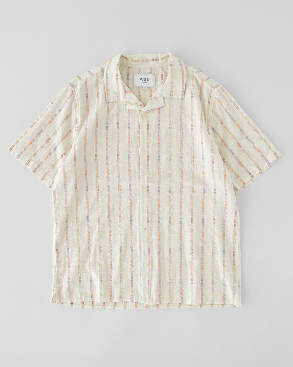 wax london ワックスロンドン ディドコット ショートスリーブ シャツ メンズ DIDCOT SS SHIRT OVERSIZED FLORAL / MULTI LOOM STRIPE / MINI DOUBLE GRID / BLOCK SCRIBBLE BLUR FLORAL 【送料無料】 正規取扱店