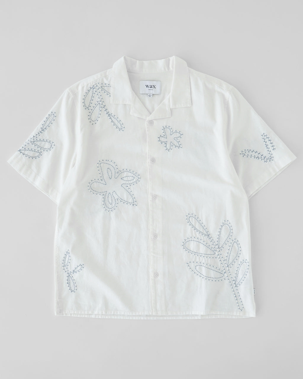 wax london ワックスロンドン ディドコット ショートスリーブ シャツ メンズ DIDCOT SS SHIRT OVERSIZED FLORAL / MULTI LOOM STRIPE / MINI DOUBLE GRID / BLOCK SCRIBBLE BLUR FLORAL 【送料無料】 正規取扱店