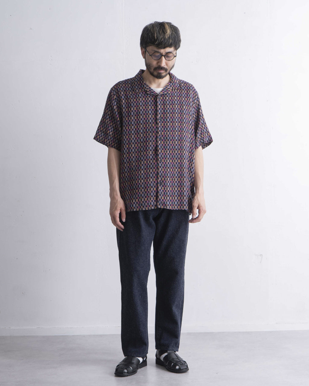 wax london ワックスロンドン ディドコット ショートスリーブ シャツ メンズ DIDCOT SS SHIRT OVERSIZED FLORAL / MULTI LOOM STRIPE / MINI DOUBLE GRID / BLOCK SCRIBBLE BLUR FLORAL 【送料無料】 正規取扱店