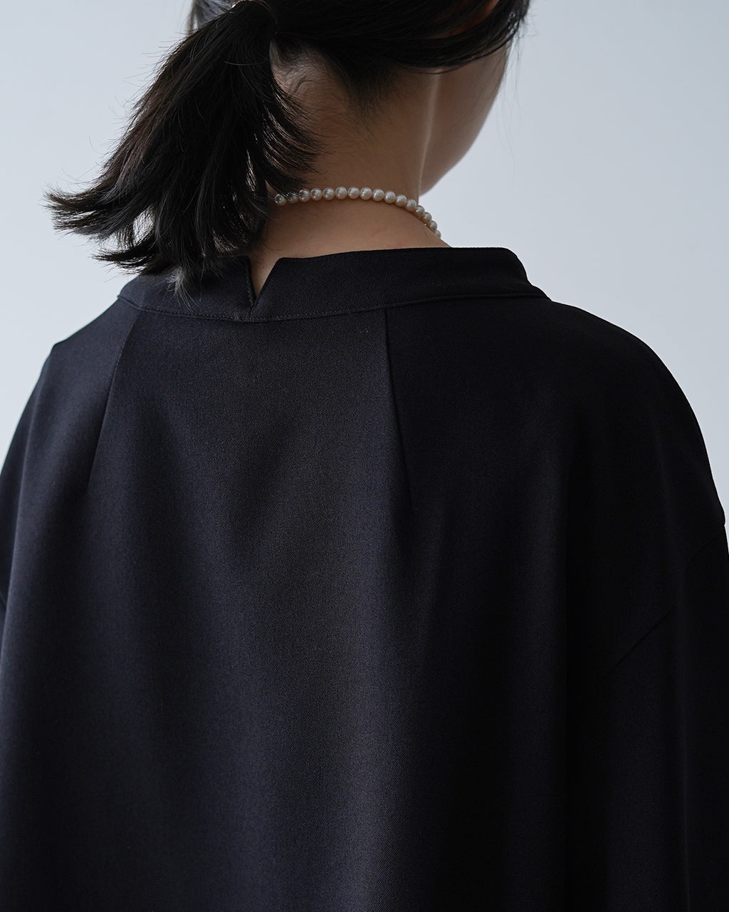 WHYTO. ホワイト モックネック トップス MOCK NECK TOPS 長袖 シャツ カットソー プルオーバー WHT24HBL4041【送料無料】