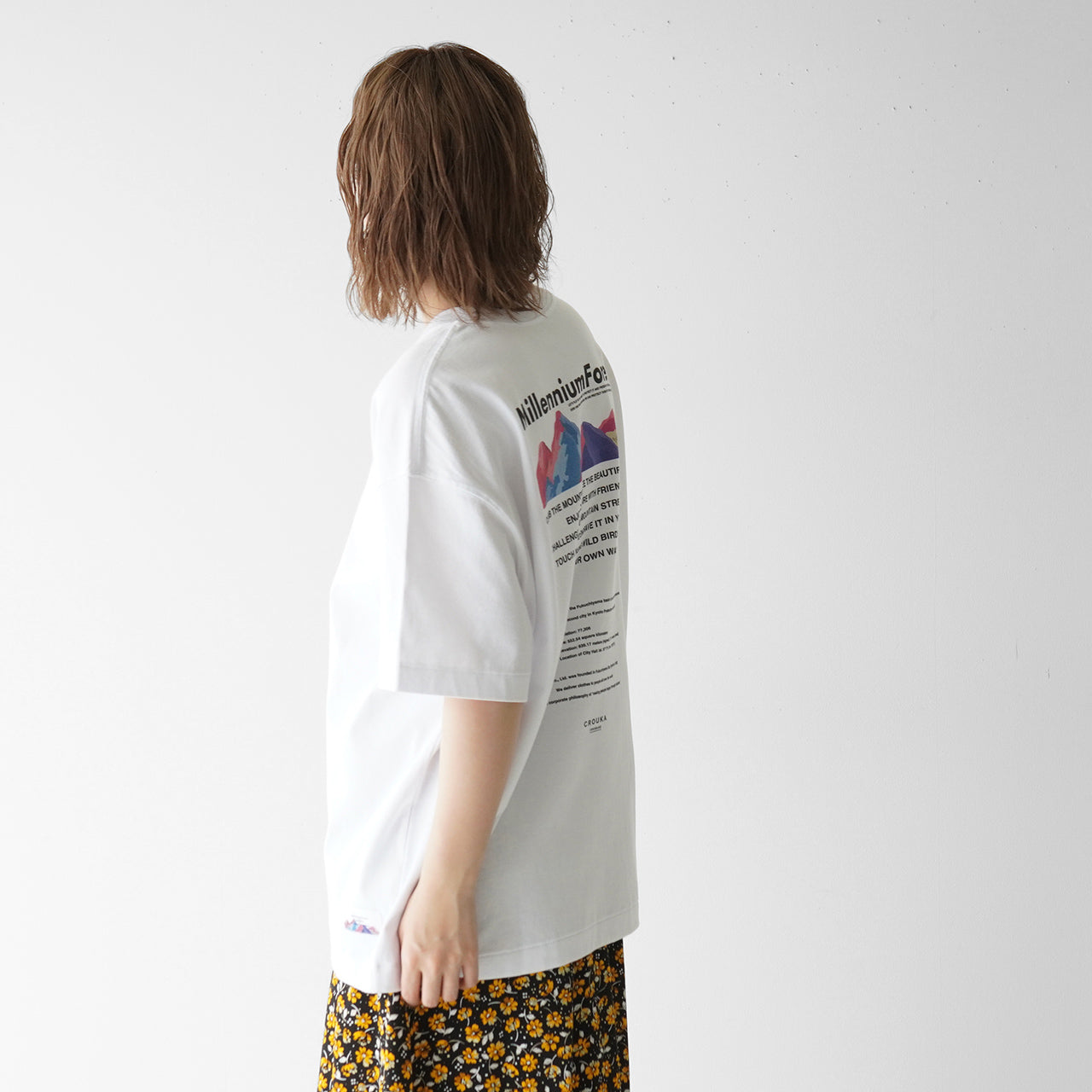 ワイルドシングス WILD THINGS ユニバーサル Tシャツ ミレニアム フォレスト TEE MILLENNIUM FOREST 半袖 カットソー  WT20371N-INS2【送料無料】