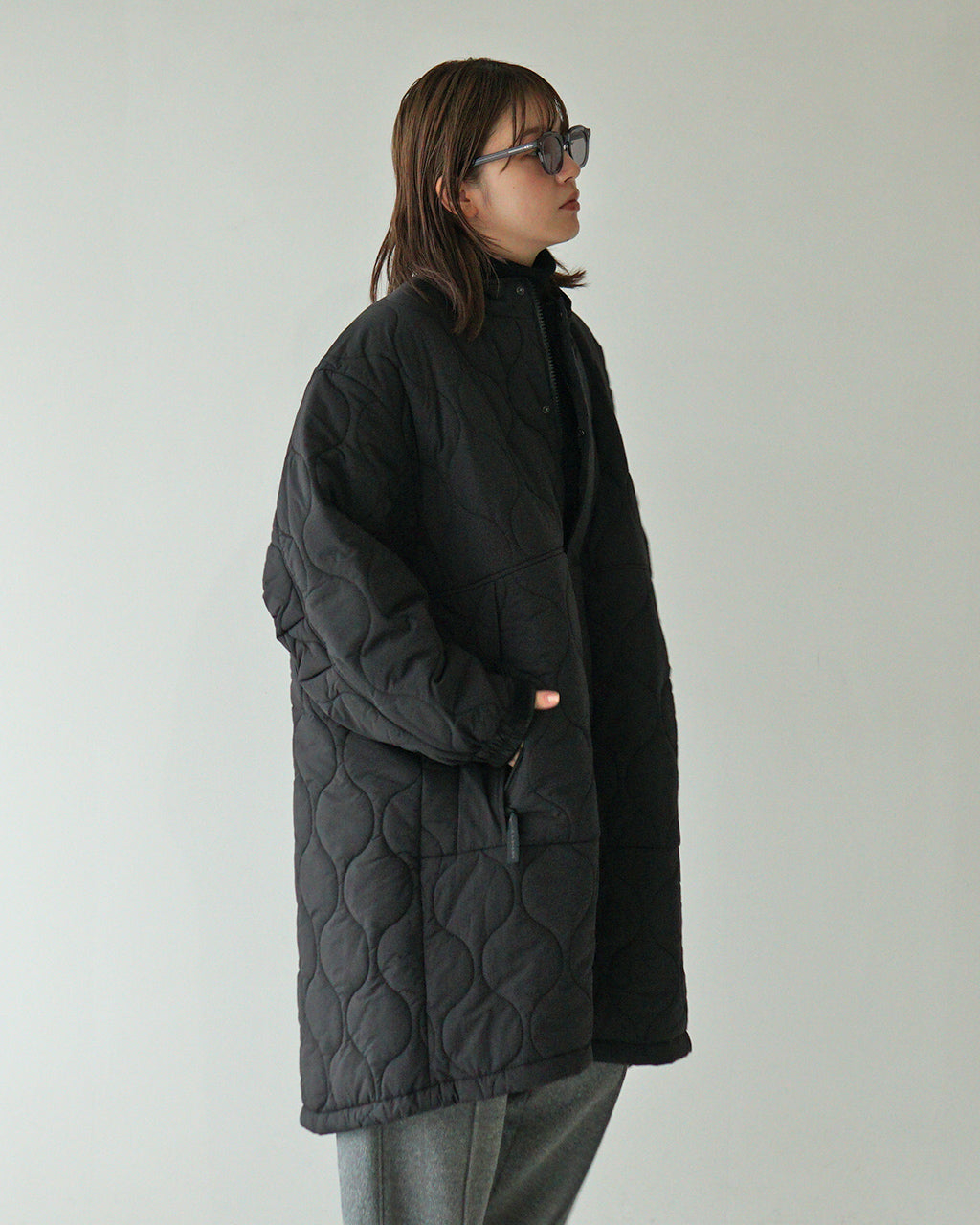 【SALE！20%OFF】WILD THINGS ワイルドシングス キルティングパーカー ジャケット QUILTING MONSTER PARKA WTL24104SN 【送料無料】