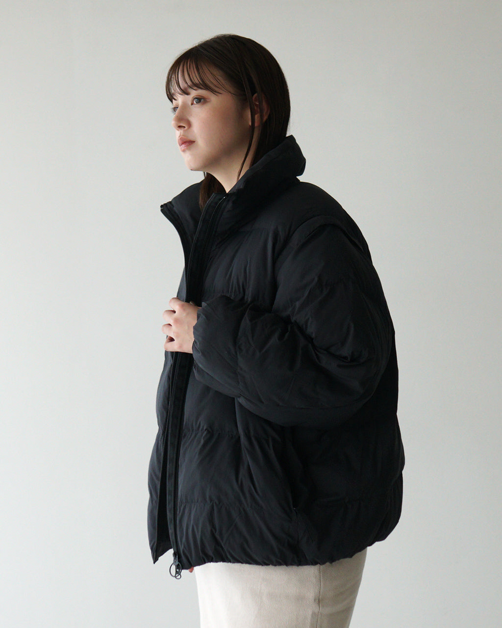 WILD THINGS ワイルドシングス 2WAYジャケット HI-LOFT 2WAY JACKET ベスト 中綿  WTL24107SK【送料無料】