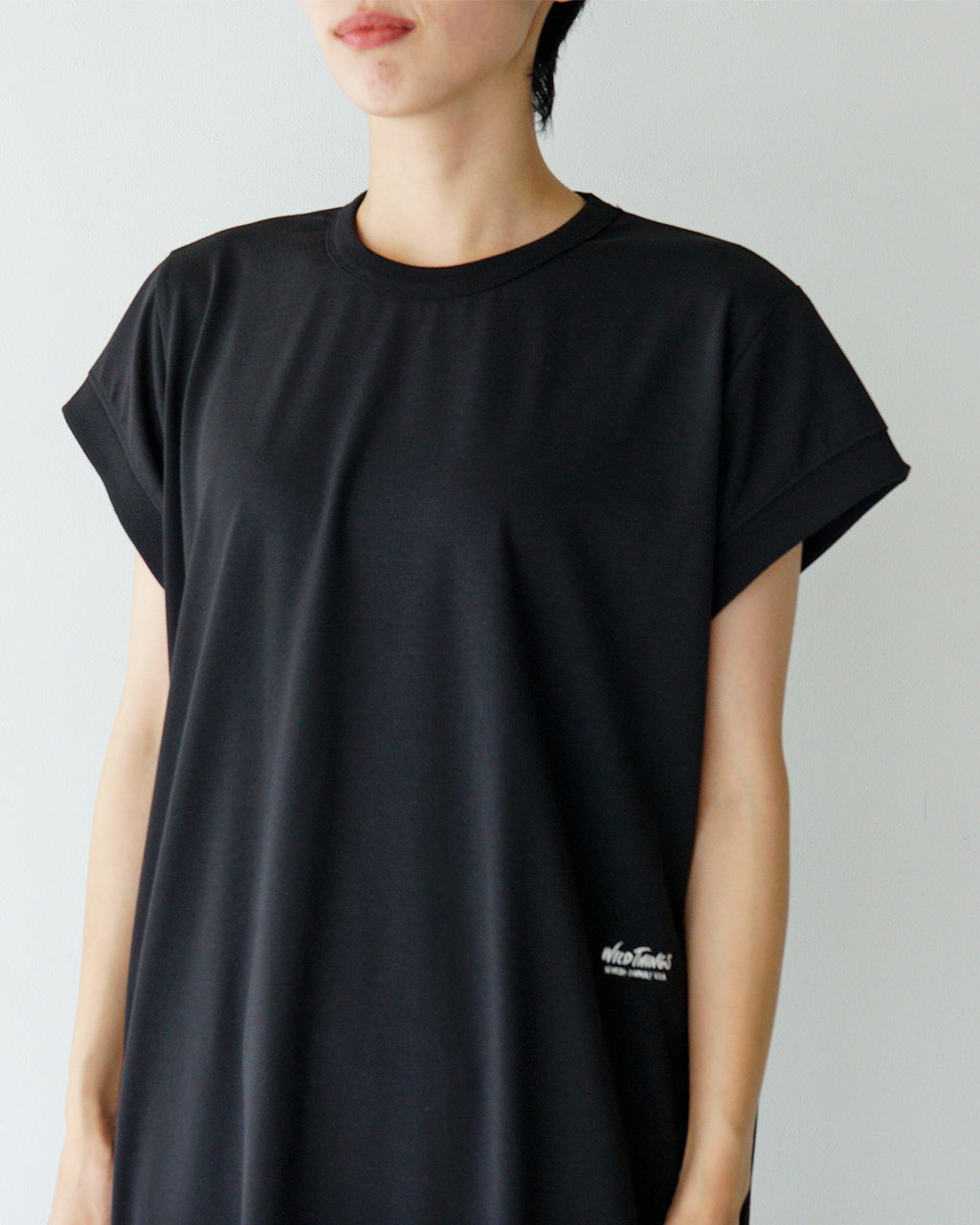 WILD THINGS ワイルドシングス 半袖 ワンピース FASTDRY FLEX ONEPIECE ファストドライフレックス イージーケア クルーネック WTL25026IS【送料無料】