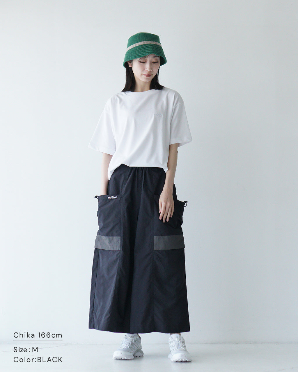 WILD THINGS ワイルドシングス サプレックス ポーチ キュロット パンツ SUPPLEX POUCH CULOTTE PANTS ボリューム WTL25029AD【送料無料】