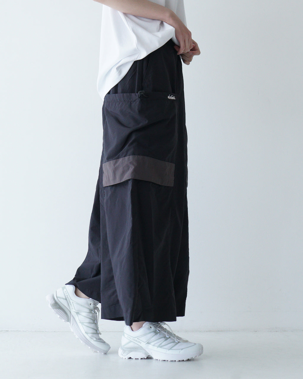 WILD THINGS ワイルドシングス サプレックス ポーチ キュロット パンツ SUPPLEX POUCH CULOTTE PANTS ボリューム WTL25029AD【送料無料】