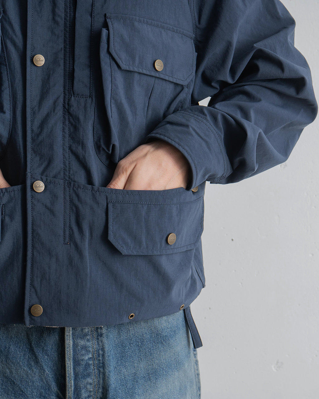 ＼早得24時間限定ポイント10倍／WOOLRICH ウールリッチ リサイクルナイロンオックスフォードジャケット RECYLE NYLON OXFORD JACKET WJOU0188【送料無料】