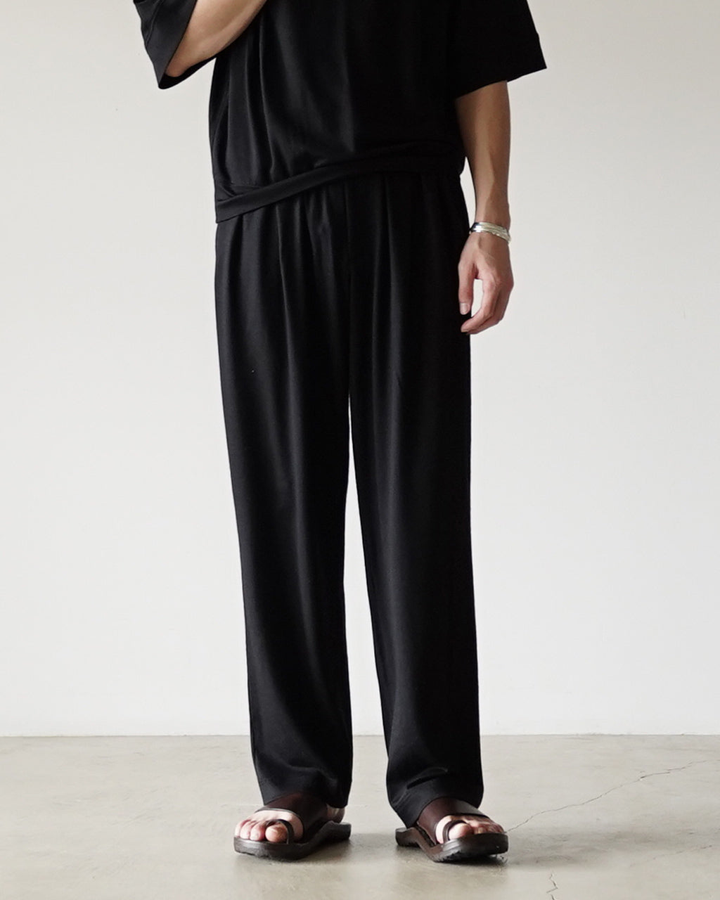 Wide tapered Pants wj501-mcs13