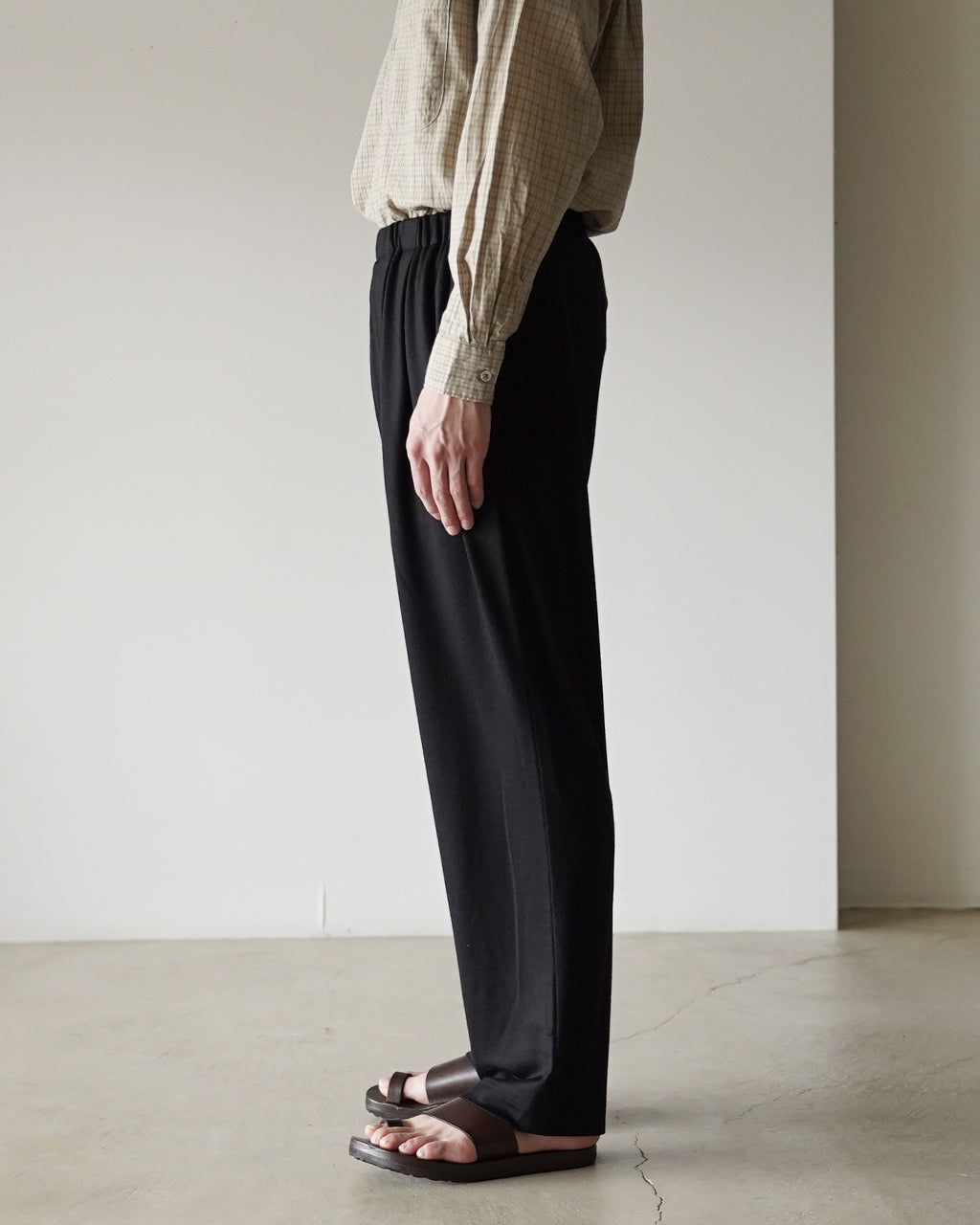 WRAPINKNOT ラッピンノット ワイドテーパードパンツ メンズ wide