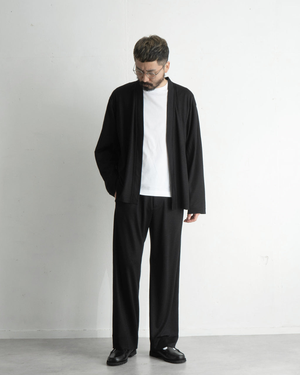 WRAPINKNOT ラッピンノット メリノウール ワイドパンツ Wide Pants ジャージー イージーパンツ WJ501-MCS06【クーポン対象外】【送料無料】