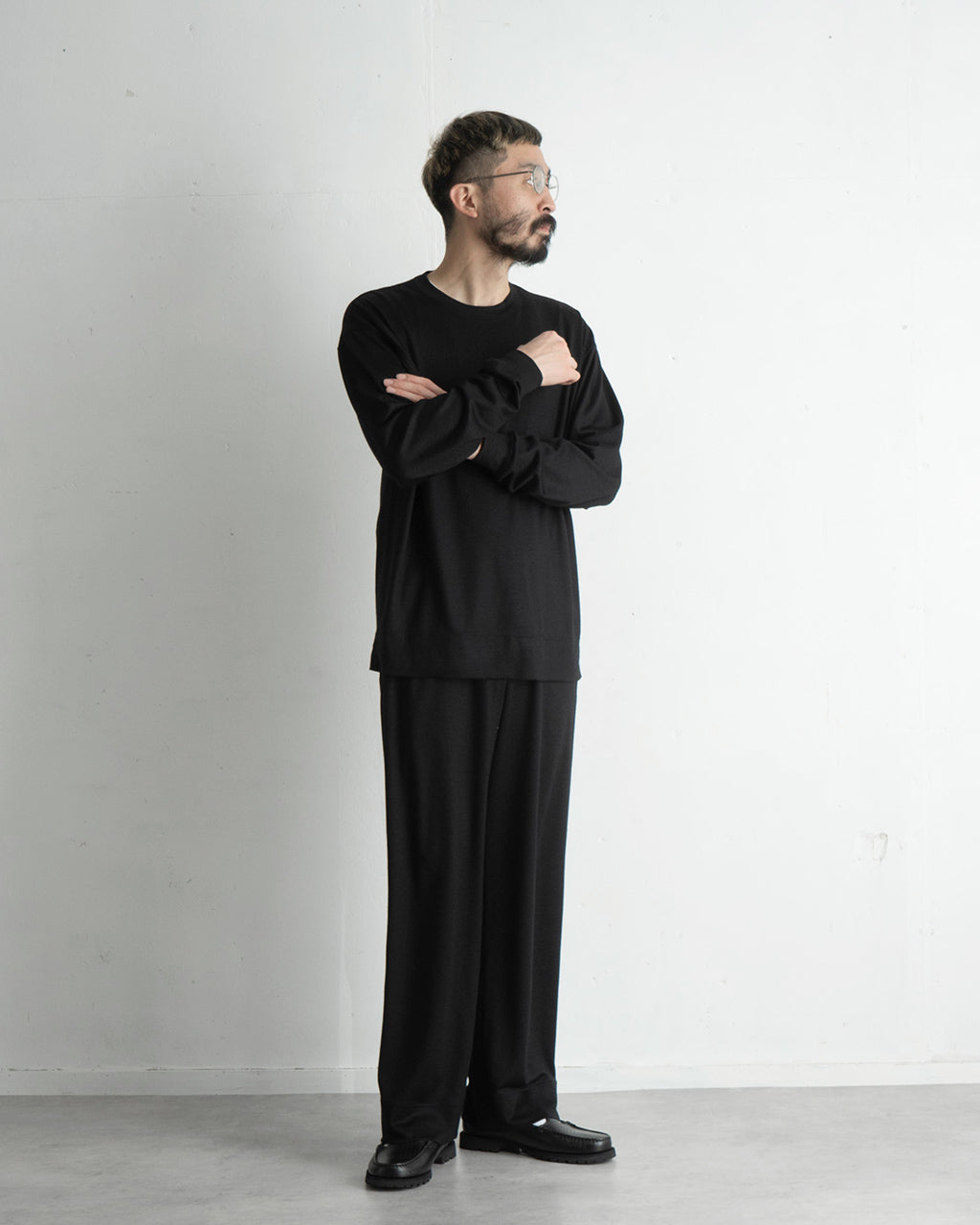 WRAPINKNOT ラッピンノット メリノウール ワイドパンツ Wide Pants ジャージー イージーパンツ WJ501-MCS06【クーポン対象外】【送料無料】