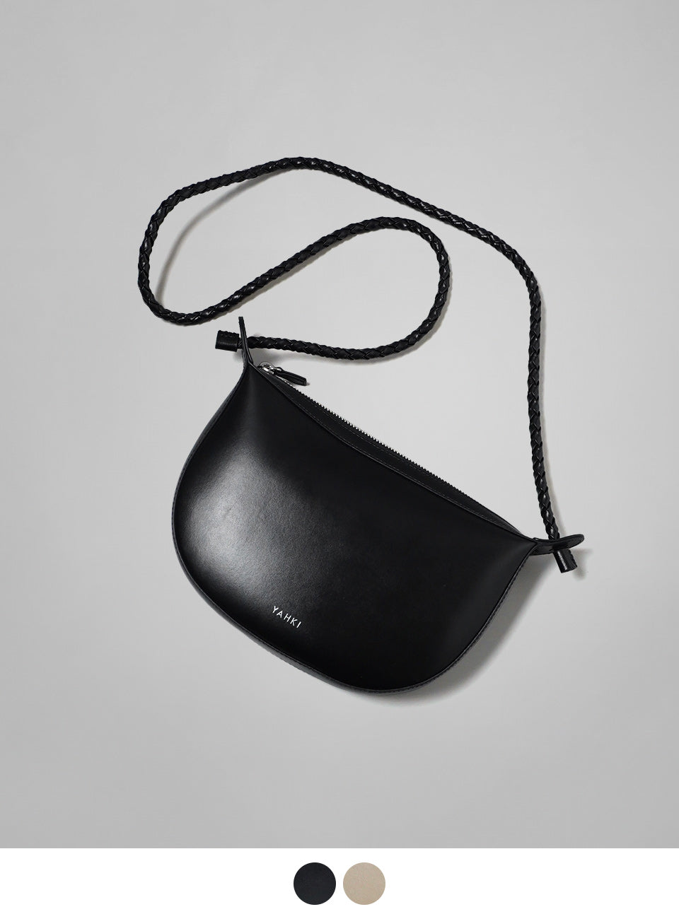 【SALE！30%OFF】YAHKI ヤーキ クロス ボディ バッグ CROSS BODY BAG レザー ショルダーバッグ YH-653【送料無料】