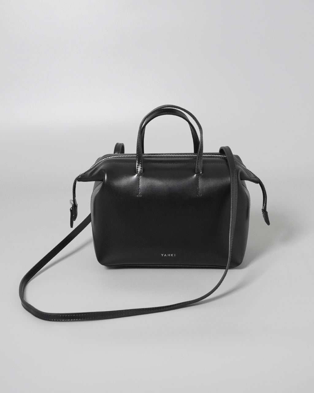 YAHKI ヤーキ ボストン型 ショルダーバッグ SHOULDER BAG ハンドバッグ 2way 斜め掛け 肩掛け YH-662【送料無料】