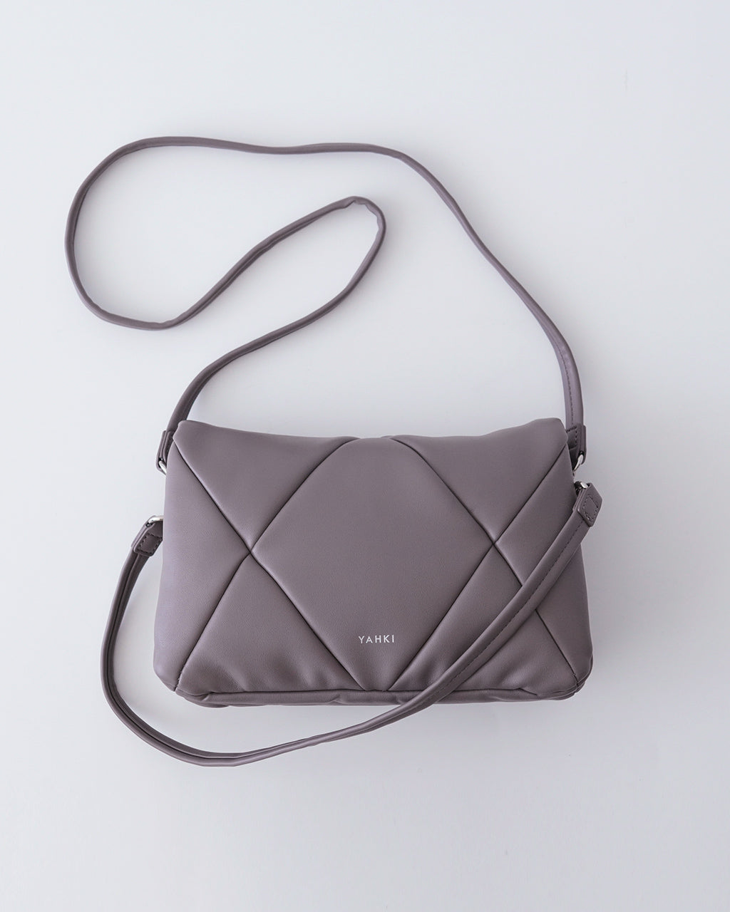 YAHKI ヤーキ アーガイル柄 クロス ボディ バッグ CROSS BODY BAG 3way 肩掛け ショルダーバッグ クラッチバッグ YH-669【送料無料】