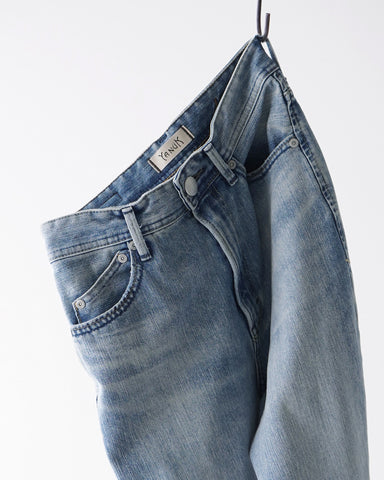 YANUK LEA ボーイズストレートデニムパンツ ヤヌーク 【送料無料】