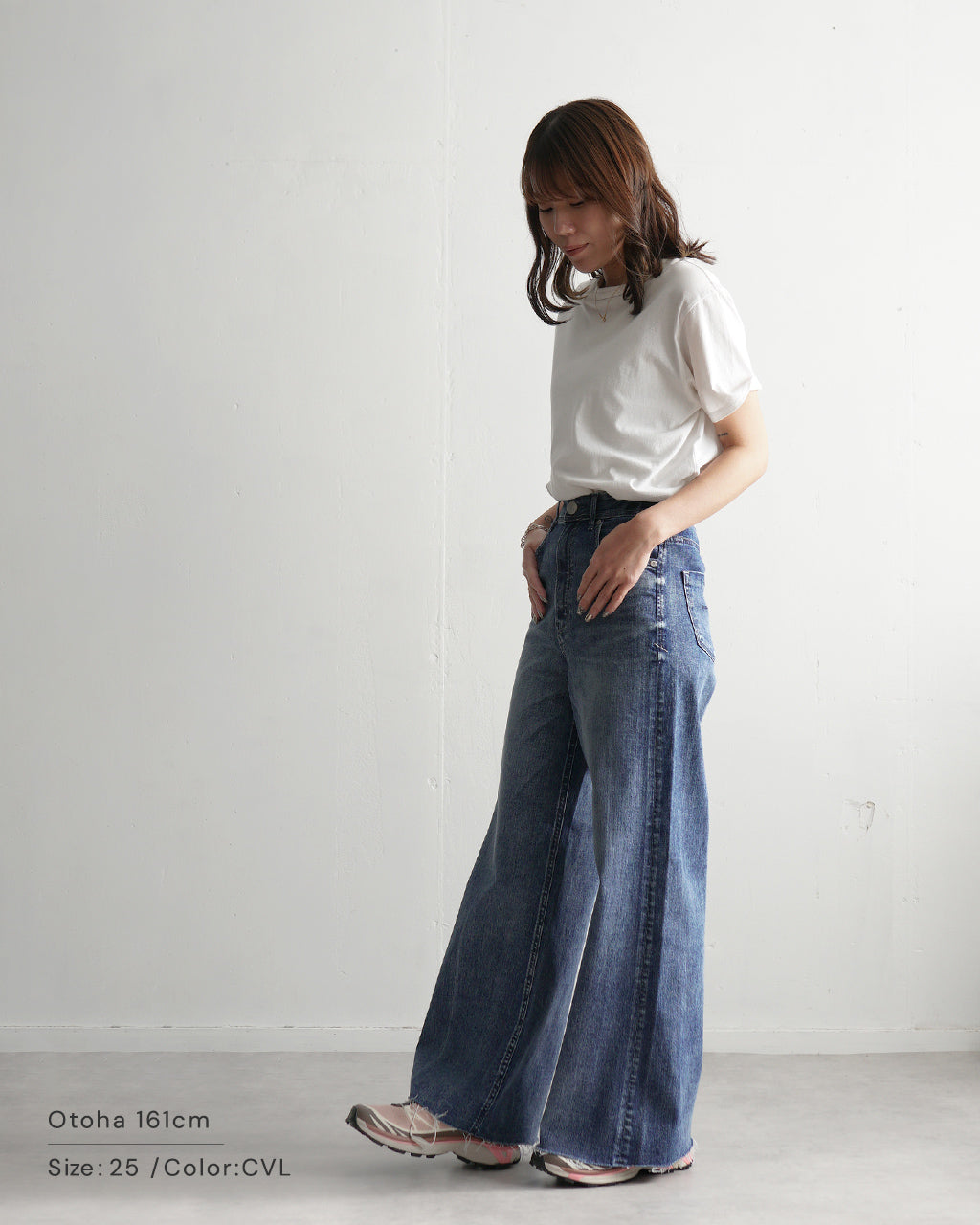 ＼早得24時間限定ポイント10倍／YANUK ヤヌーク ワイドフレア デニムパンツ Wide Flare ジーンズ ストレッチ 57134307【送料無料】