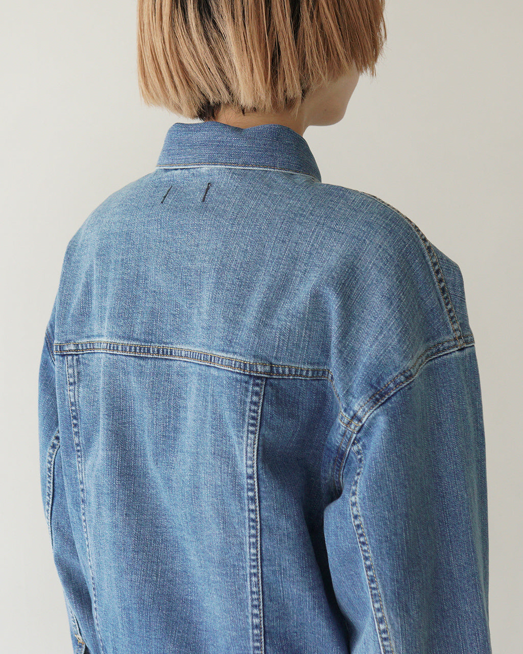 ＼早得24時間限定ポイント10倍／YANUK ヤヌーク ジーンジャケット Jean Jacket デニム Gジャン オーバーサイズ ショート丈 57143401【送料無料】