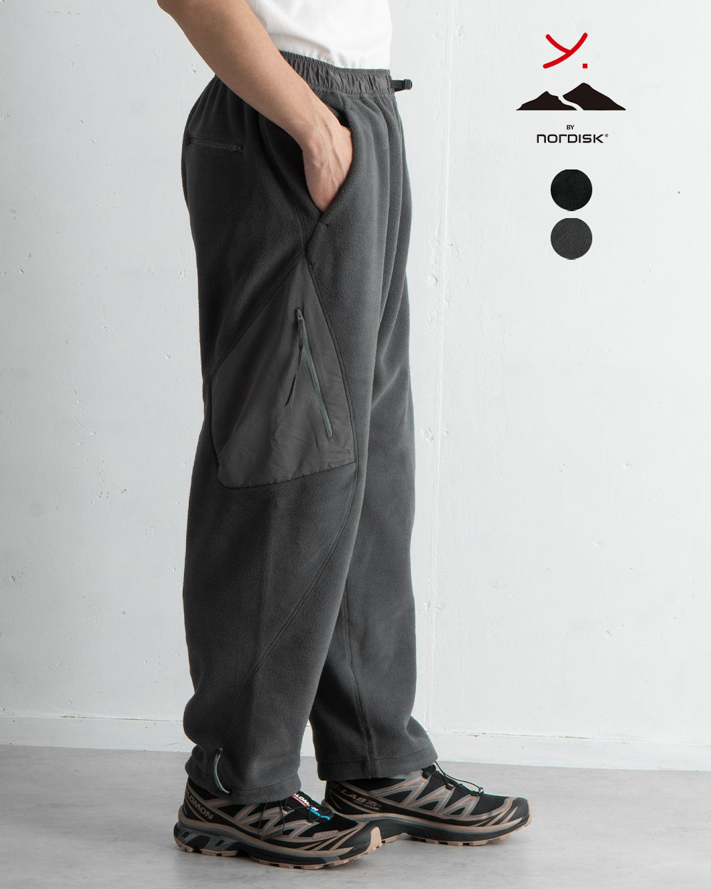 【SALE！30%OFF】Y(dot) BY NORDISK ワイドット バイ ノルディスク イージーパンツ フリース ボトムス LOOSE FIT TECH FLEECE PANTS YU61401【送料無料】