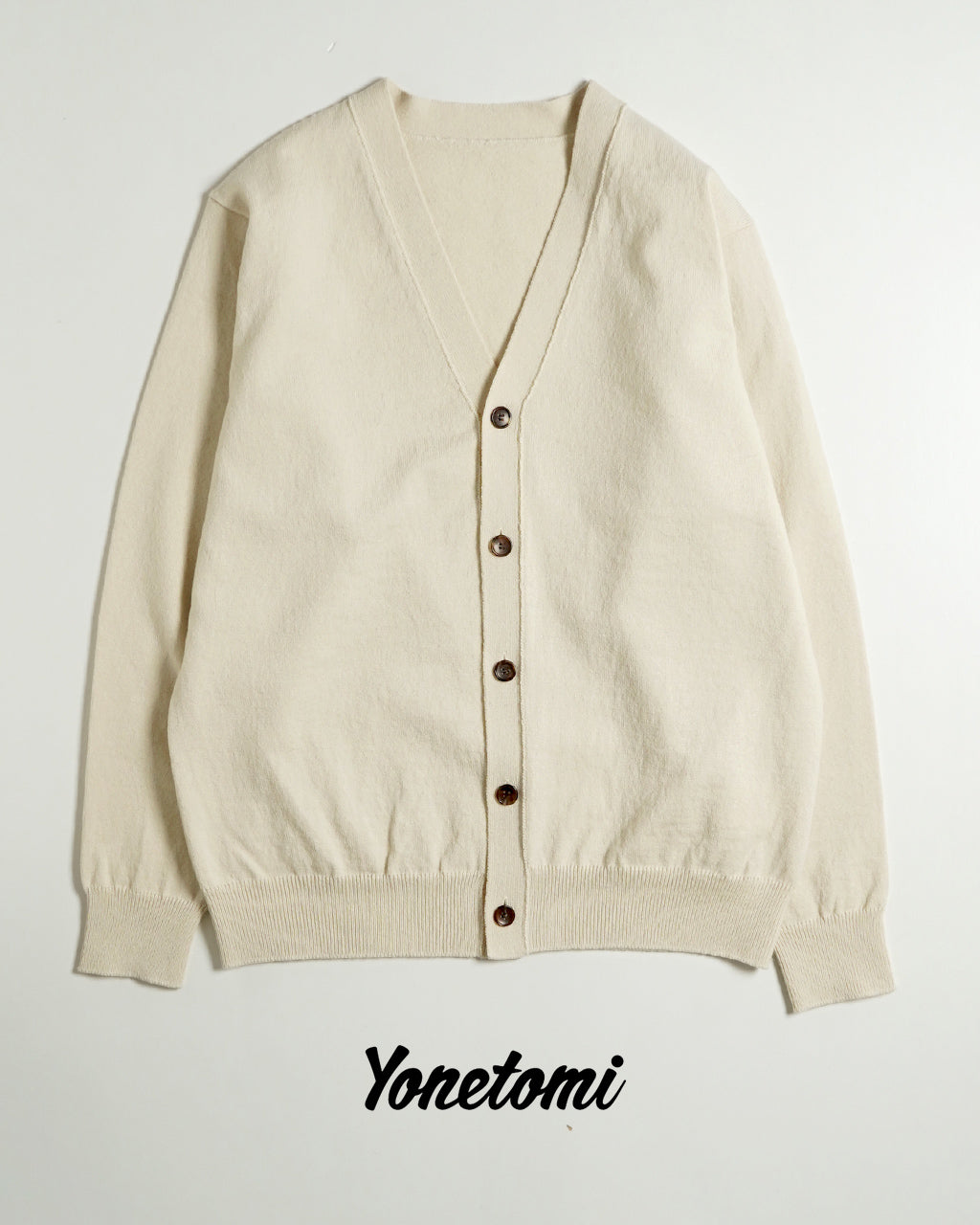 Yonetomi ヨネトミ リジッド カシミヤニット カーディガン RIGID CASHMERE KNIT C/D 長袖 セーター 95-244-021【送料無料】